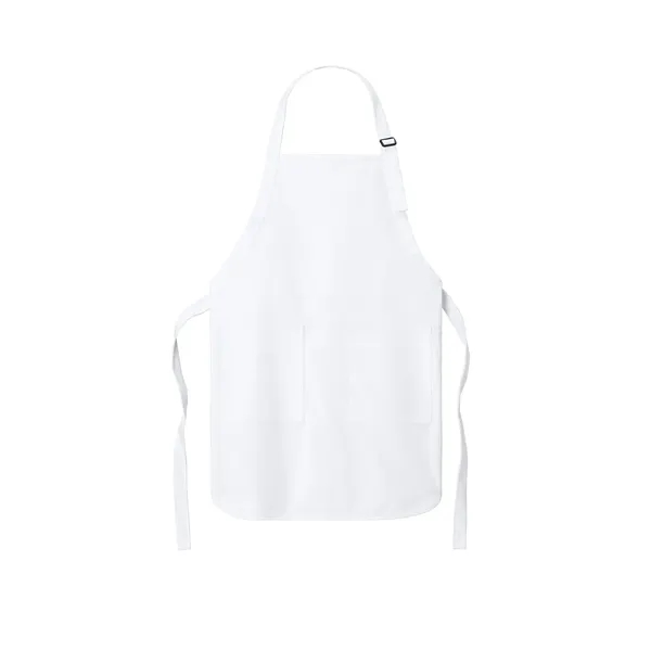Port Authority Full-Length Two-Pocket Bib Apron. - Port Authority Full-Length Two-Pocket Bib Apron. - Image 10 of 20