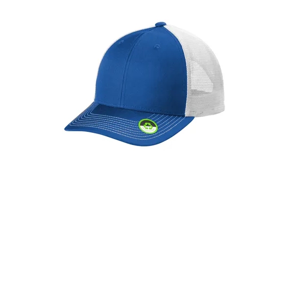 Port Authority Eco Snapback Trucker Cap - Port Authority Eco Snapback Trucker Cap - Image 4 of 13