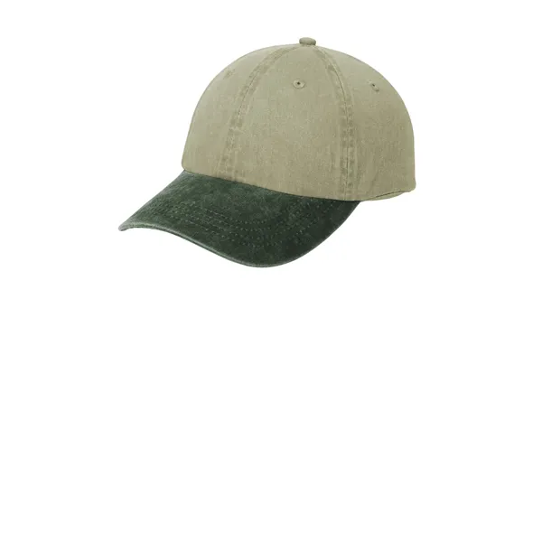 Port & Co Two-Tone Pigment-Dyed Cap. - Port & Co Two-Tone Pigment-Dyed Cap. - Image 1 of 10