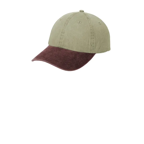 Port & Co Two-Tone Pigment-Dyed Cap. - Port & Co Two-Tone Pigment-Dyed Cap. - Image 2 of 10