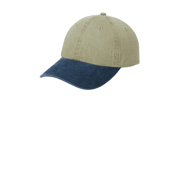 Port & Co Two-Tone Pigment-Dyed Cap. - Port & Co Two-Tone Pigment-Dyed Cap. - Image 3 of 10