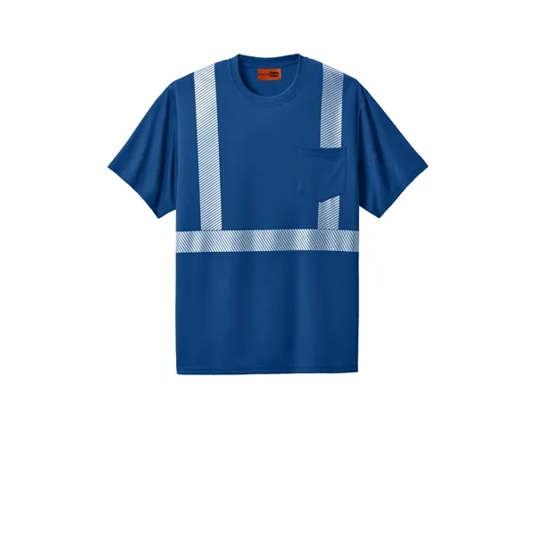 CornerStone Enhanced Visibility Segmented Tape Tee - CornerStone Enhanced Visibility Segmented Tape Tee - Image 7 of 9