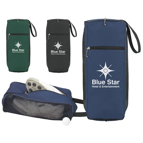Golf Mesh Shoe Bag - Golf Mesh Shoe Bag - Image 0 of 3