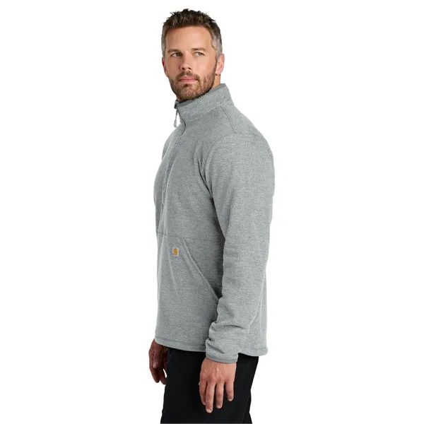 Carhartt Textured 1/2-Zip Fleece Jacket - Carhartt Textured 1/2-Zip Fleece Jacket - Image 11 of 19