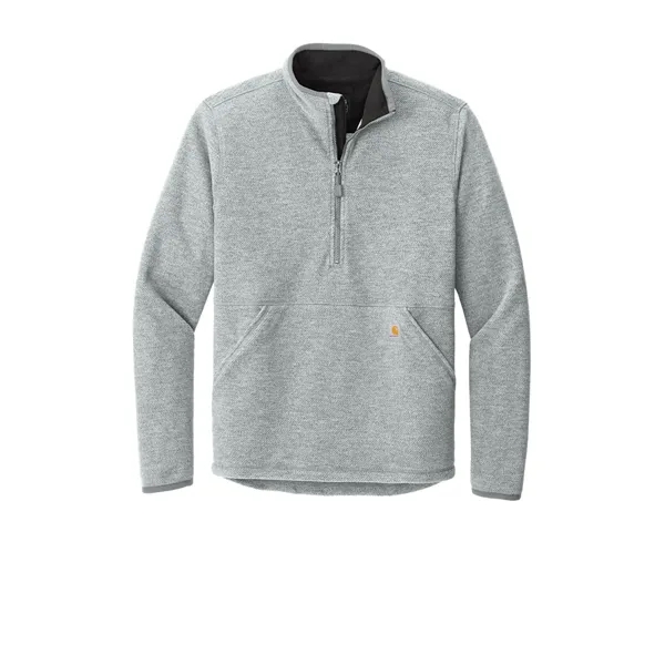 Carhartt Textured 1/2-Zip Fleece Jacket - Carhartt Textured 1/2-Zip Fleece Jacket - Image 12 of 19