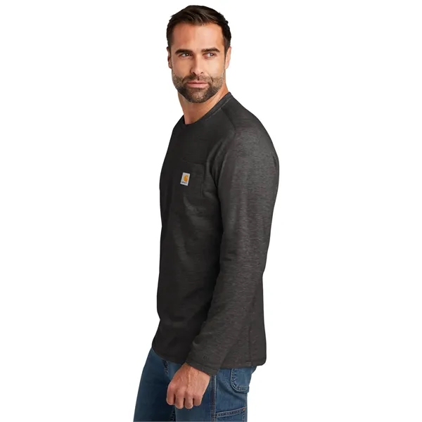 Carhartt Force Long Sleeve Pocket T-Shirt - Carhartt Force Long Sleeve Pocket T-Shirt - Image 3 of 19