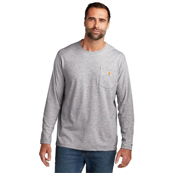 Carhartt Force Long Sleeve Pocket T-Shirt - Carhartt Force Long Sleeve Pocket T-Shirt - Image 5 of 19