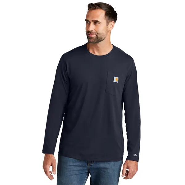 Carhartt Force Long Sleeve Pocket T-Shirt - Carhartt Force Long Sleeve Pocket T-Shirt - Image 10 of 19