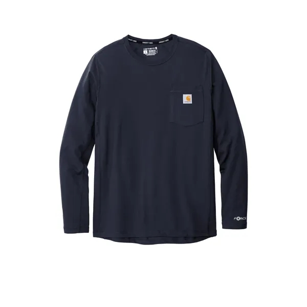 Carhartt Force Long Sleeve Pocket T-Shirt - Carhartt Force Long Sleeve Pocket T-Shirt - Image 13 of 19