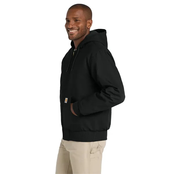 Carhartt Quilted-Flanne-Lined Duck Active Jac. - Carhartt Quilted-Flanne-Lined Duck Active Jac. - Image 2 of 11