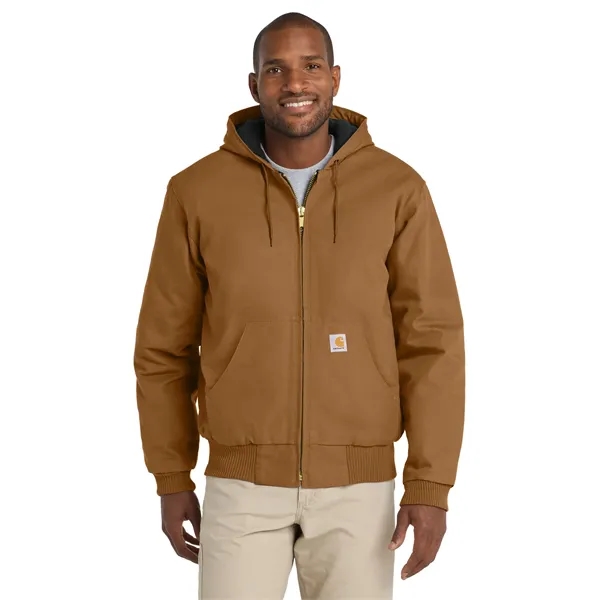 Carhartt Quilted-Flanne-Lined Duck Active Jac. - Carhartt Quilted-Flanne-Lined Duck Active Jac. - Image 3 of 11