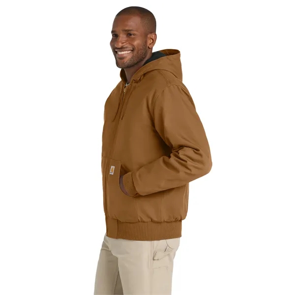 Carhartt Quilted-Flanne-Lined Duck Active Jac. - Carhartt Quilted-Flanne-Lined Duck Active Jac. - Image 5 of 11
