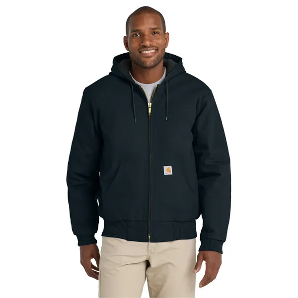 Carhartt Quilted-Flanne-Lined Duck Active Jac. - Carhartt Quilted-Flanne-Lined Duck Active Jac. - Image 6 of 11
