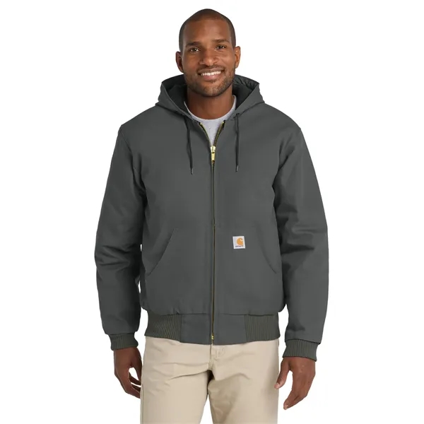 Carhartt Quilted-Flanne-Lined Duck Active Jac. - Carhartt Quilted-Flanne-Lined Duck Active Jac. - Image 9 of 11