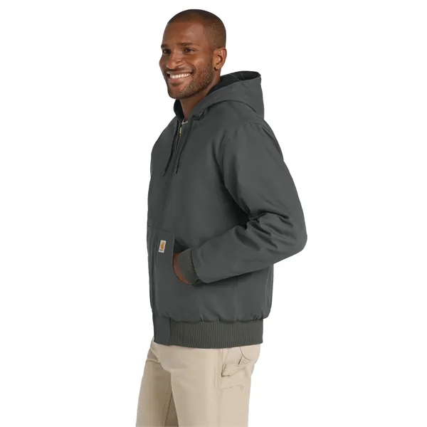 Carhartt Quilted-Flanne-Lined Duck Active Jac. - Carhartt Quilted-Flanne-Lined Duck Active Jac. - Image 11 of 11