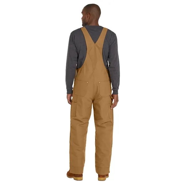 Carhartt Tall Firm Duck Insulated Bib Overalls - Carhartt Tall Firm Duck Insulated Bib Overalls - Image 5 of 14