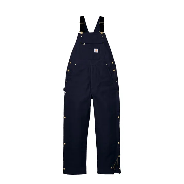 Carhartt Tall Firm Duck Insulated Bib Overalls - Carhartt Tall Firm Duck Insulated Bib Overalls - Image 12 of 14