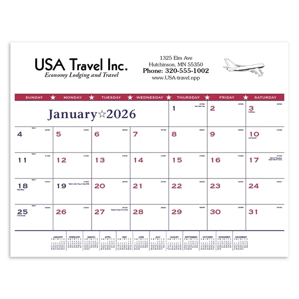 Triumph® Calendars Patriotic Desk Pad - Triumph® Calendars Patriotic Desk Pad - Image 0 of 0