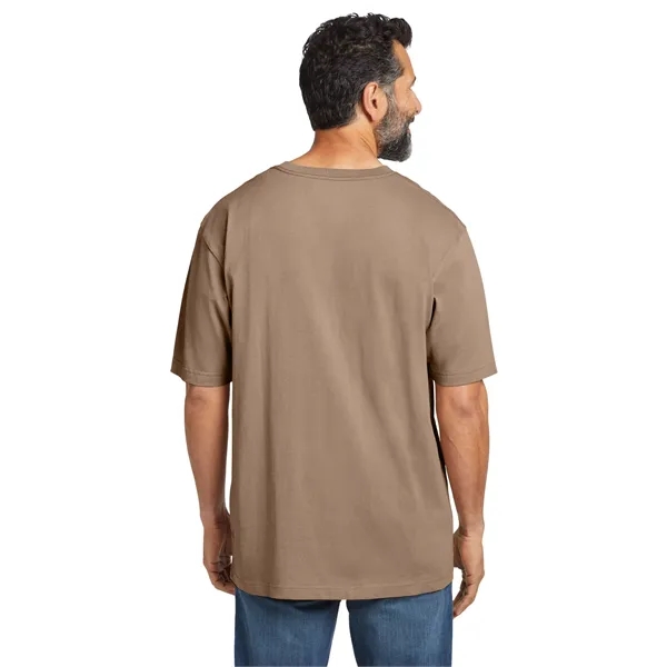 Carhartt Tall Workwear Pocket Short Sleeve T-Shirt. - Carhartt Tall Workwear Pocket Short Sleeve T-Shirt. - Image 11 of 25