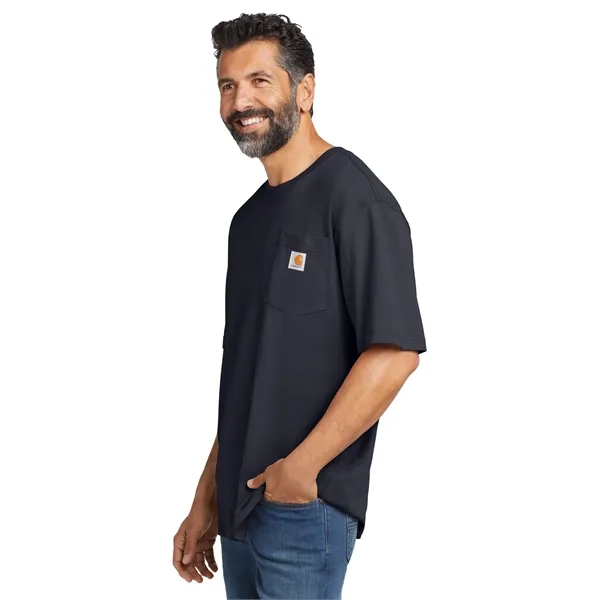 Carhartt Tall Workwear Pocket Short Sleeve T-Shirt. - Carhartt Tall Workwear Pocket Short Sleeve T-Shirt. - Image 20 of 25