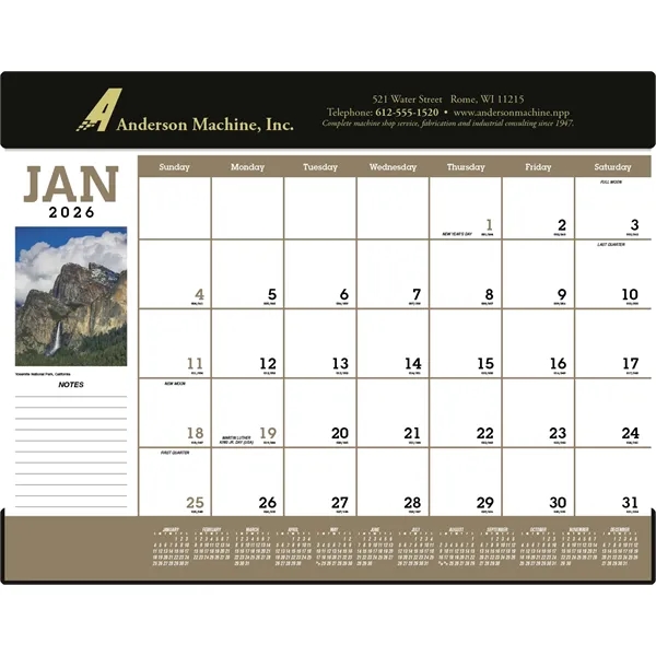 Triumph® Calendars Scenic Desk Pad - Triumph® Calendars Scenic Desk Pad - Image 1 of 2