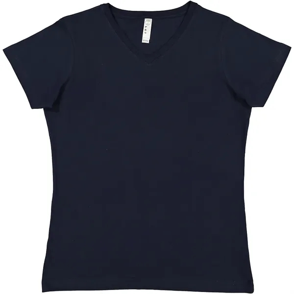 LAT 4.5oz 100% Ladies V Neck T - LAT 4.5oz 100% Ladies V Neck T - Image 24 of 51