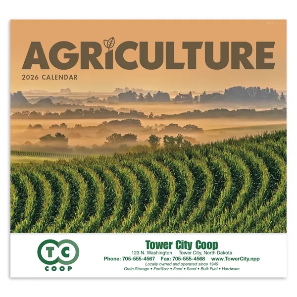 Good Value™ Agriculture - Stapled Calendar - Good Value™ Agriculture - Stapled Calendar - Image 1 of 1