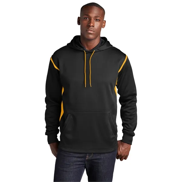 Sport-Tek Tech Fleece Colorblock Hooded Sweatshirt. - Sport-Tek Tech Fleece Colorblock Hooded Sweatshirt. - Image 2 of 44