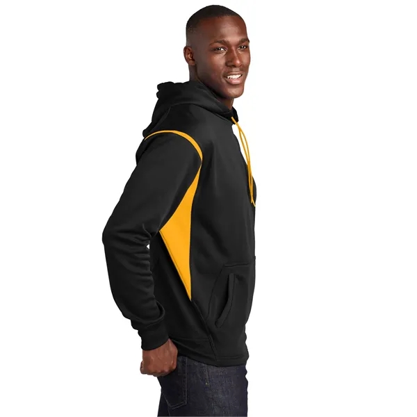 Sport-Tek Tech Fleece Colorblock Hooded Sweatshirt. - Sport-Tek Tech Fleece Colorblock Hooded Sweatshirt. - Image 4 of 44