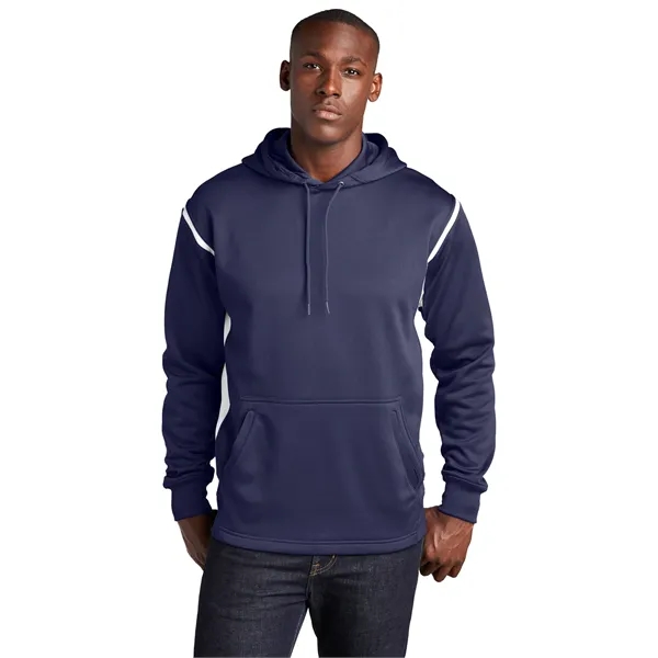Sport-Tek Tech Fleece Colorblock Hooded Sweatshirt. - Sport-Tek Tech Fleece Colorblock Hooded Sweatshirt. - Image 7 of 44