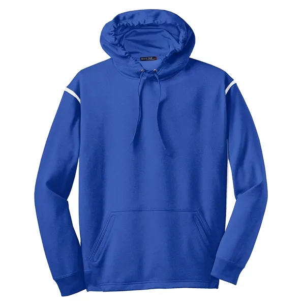 Sport-Tek Tech Fleece Colorblock Hooded Sweatshirt. - Sport-Tek Tech Fleece Colorblock Hooded Sweatshirt. - Image 9 of 44