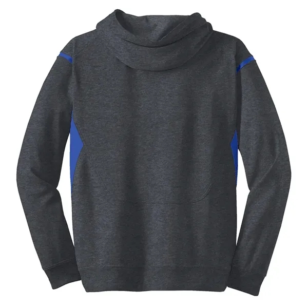Sport-Tek Tech Fleece Colorblock Hooded Sweatshirt. - Sport-Tek Tech Fleece Colorblock Hooded Sweatshirt. - Image 22 of 44