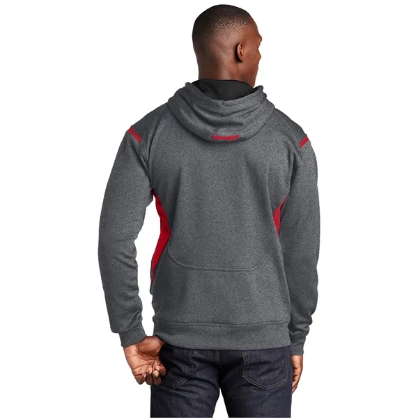 Sport-Tek Tech Fleece Colorblock Hooded Sweatshirt. - Sport-Tek Tech Fleece Colorblock Hooded Sweatshirt. - Image 26 of 44