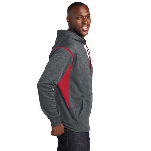 Sport-Tek Tech Fleece Colorblock Hooded Sweatshirt. - Sport-Tek Tech Fleece Colorblock Hooded Sweatshirt. - Image 28 of 44