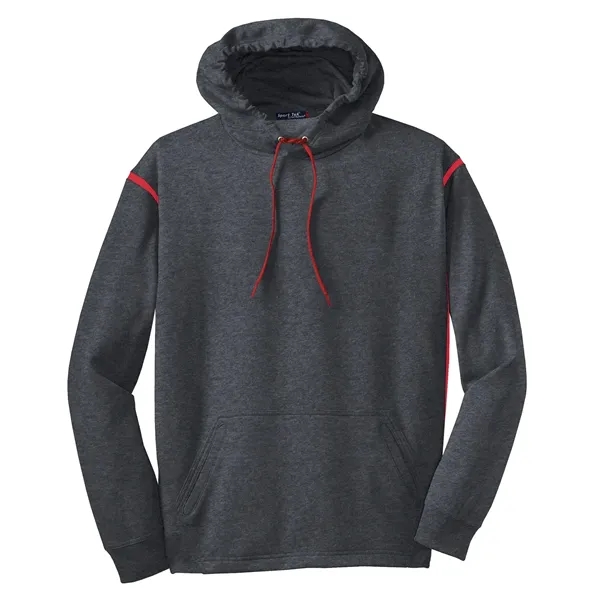 Sport-Tek Tech Fleece Colorblock Hooded Sweatshirt. - Sport-Tek Tech Fleece Colorblock Hooded Sweatshirt. - Image 30 of 44