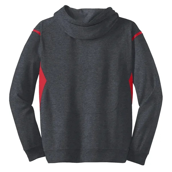 Sport-Tek Tech Fleece Colorblock Hooded Sweatshirt. - Sport-Tek Tech Fleece Colorblock Hooded Sweatshirt. - Image 32 of 44