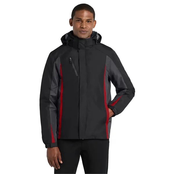 Port Authority Colorblock 3-in-1 Jacket. - Port Authority Colorblock 3-in-1 Jacket. - Image 6 of 12