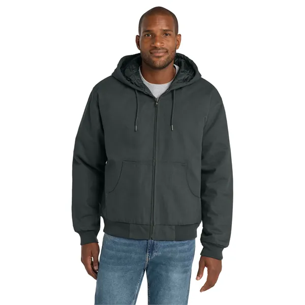 CornerStone - Duck Cloth Hooded Work Jacket. - CornerStone - Duck Cloth Hooded Work Jacket. - Image 13 of 19