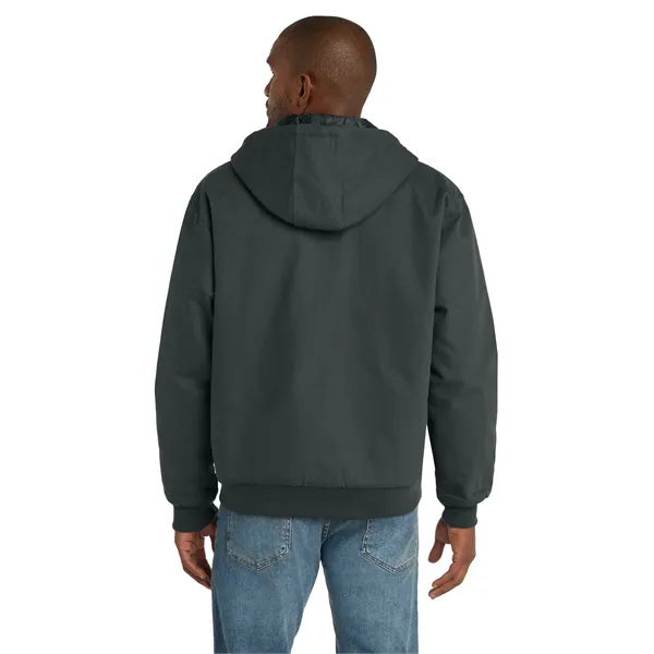 CornerStone - Duck Cloth Hooded Work Jacket. - CornerStone - Duck Cloth Hooded Work Jacket. - Image 15 of 19