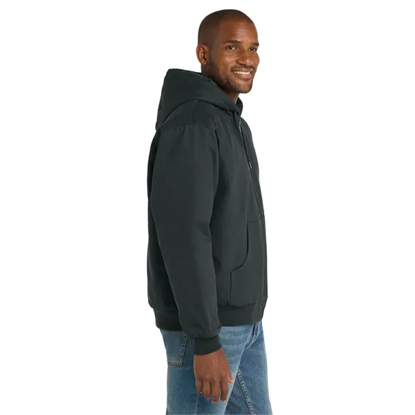 CornerStone - Duck Cloth Hooded Work Jacket. - CornerStone - Duck Cloth Hooded Work Jacket. - Image 17 of 19