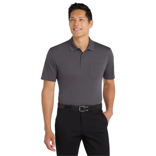 Port Authority Dry Zone UV Micro-Mesh Pocket Polo. - Port Authority Dry Zone UV Micro-Mesh Pocket Polo. - Image 3 of 25