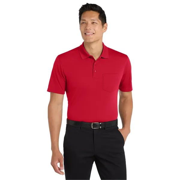 Port Authority Dry Zone UV Micro-Mesh Pocket Polo. - Port Authority Dry Zone UV Micro-Mesh Pocket Polo. - Image 9 of 25