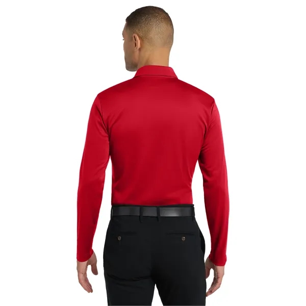 Port Authority Silk Touch Performance Long Sleeve Polo. - Port Authority Silk Touch Performance Long Sleeve Polo. - Image 21 of 40