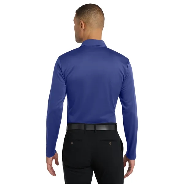 Port Authority Silk Touch Performance Long Sleeve Polo. - Port Authority Silk Touch Performance Long Sleeve Polo. - Image 24 of 40