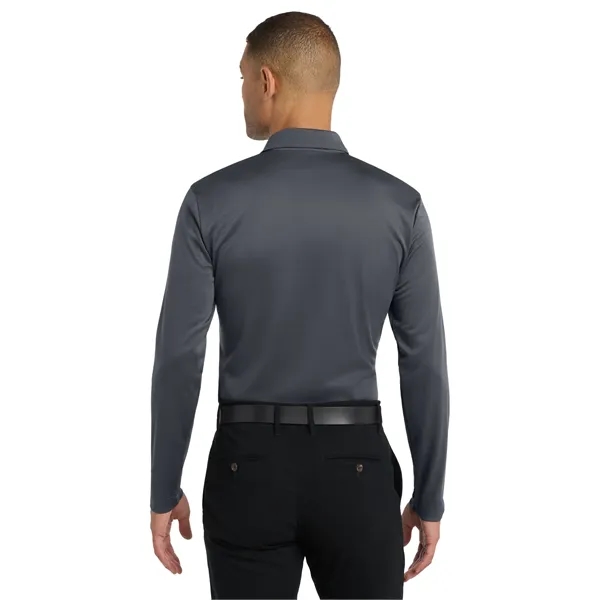 Port Authority Silk Touch Performance Long Sleeve Polo. - Port Authority Silk Touch Performance Long Sleeve Polo. - Image 30 of 40