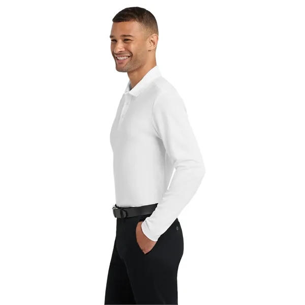 Port Authority Silk Touch Performance Long Sleeve Polo. - Port Authority Silk Touch Performance Long Sleeve Polo. - Image 37 of 40