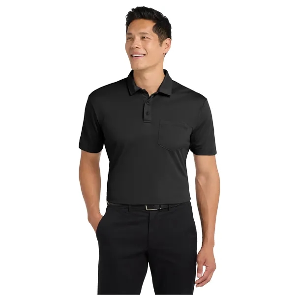 Port Authority Silk Touch Performance Pocket Polo. - Port Authority Silk Touch Performance Pocket Polo. - Image 0 of 40