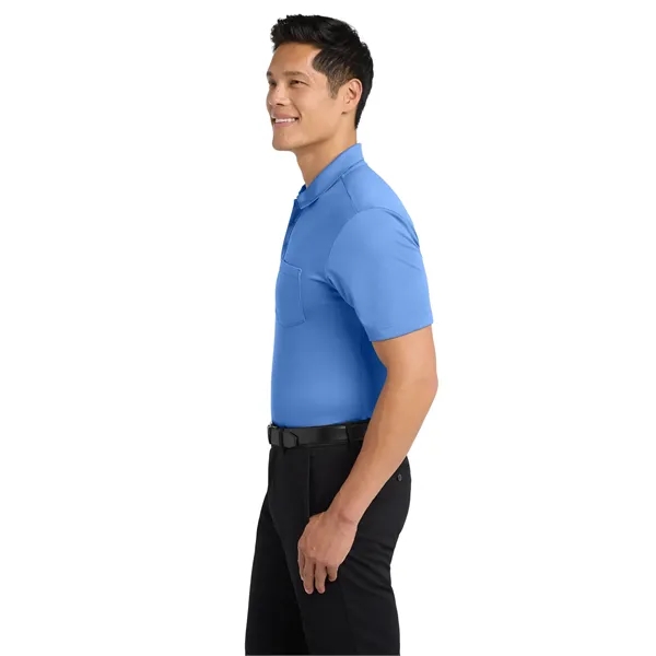 Port Authority Silk Touch Performance Pocket Polo. - Port Authority Silk Touch Performance Pocket Polo. - Image 13 of 40