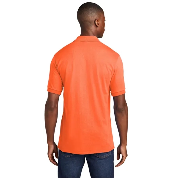 Port & Company Core Blend Jersey Knit Pocket Polo. - Port & Company Core Blend Jersey Knit Pocket Polo. - Image 28 of 35