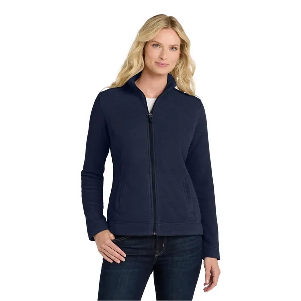 Port Authority Women's Ultra Warm Brushed Fleece Jacket. - Port Authority Women's Ultra Warm Brushed Fleece Jacket. - Image 11 of 15